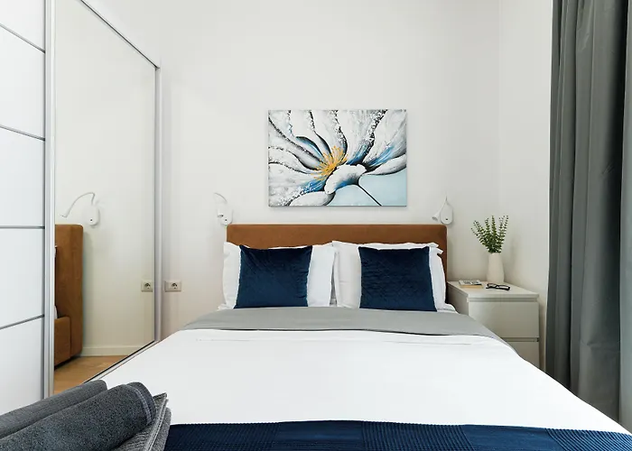 Apartman Alesia - Lovely With Parking Near Veranda Mall Bukarest